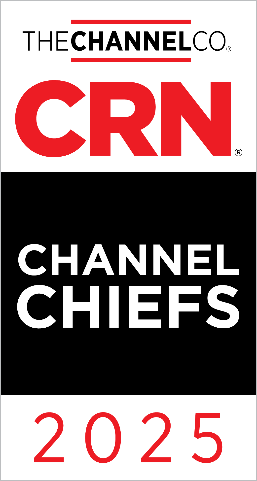 2025 CRN Channel Chiefs Award